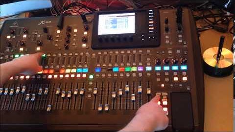 Behringer X32 Mute Groups