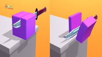ASMR Slicing - All Levels Gameplay Walkthrough (levels 1-3) | Cremgaming