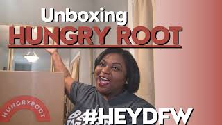Unboxing Hungry Root Meal Prep Kit - Goals 2024