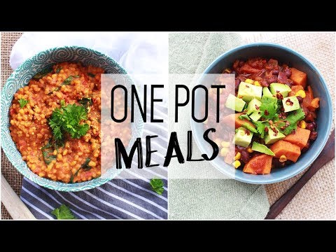 One Pot Recipes!!  Quick & Healthy Weekday Meals