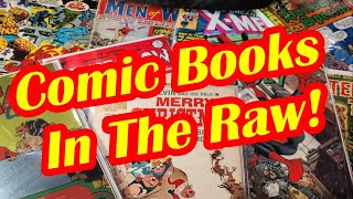 Comic Books in the Raw comics comicbooks