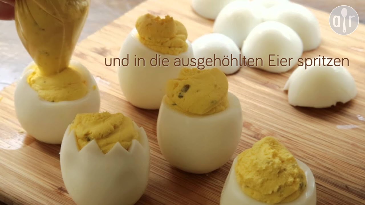 Osterküken (Gefüllte Eier für Ostern) - YouTube