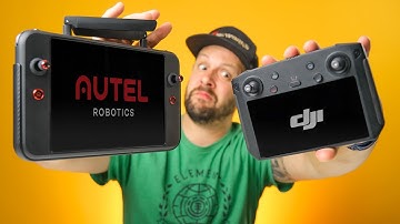 Autel Smart Controller VS DJI Smart Controller | Hands On Comparison