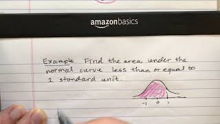 Finding the Area under the Normal Curve using a TI-83 Calculator