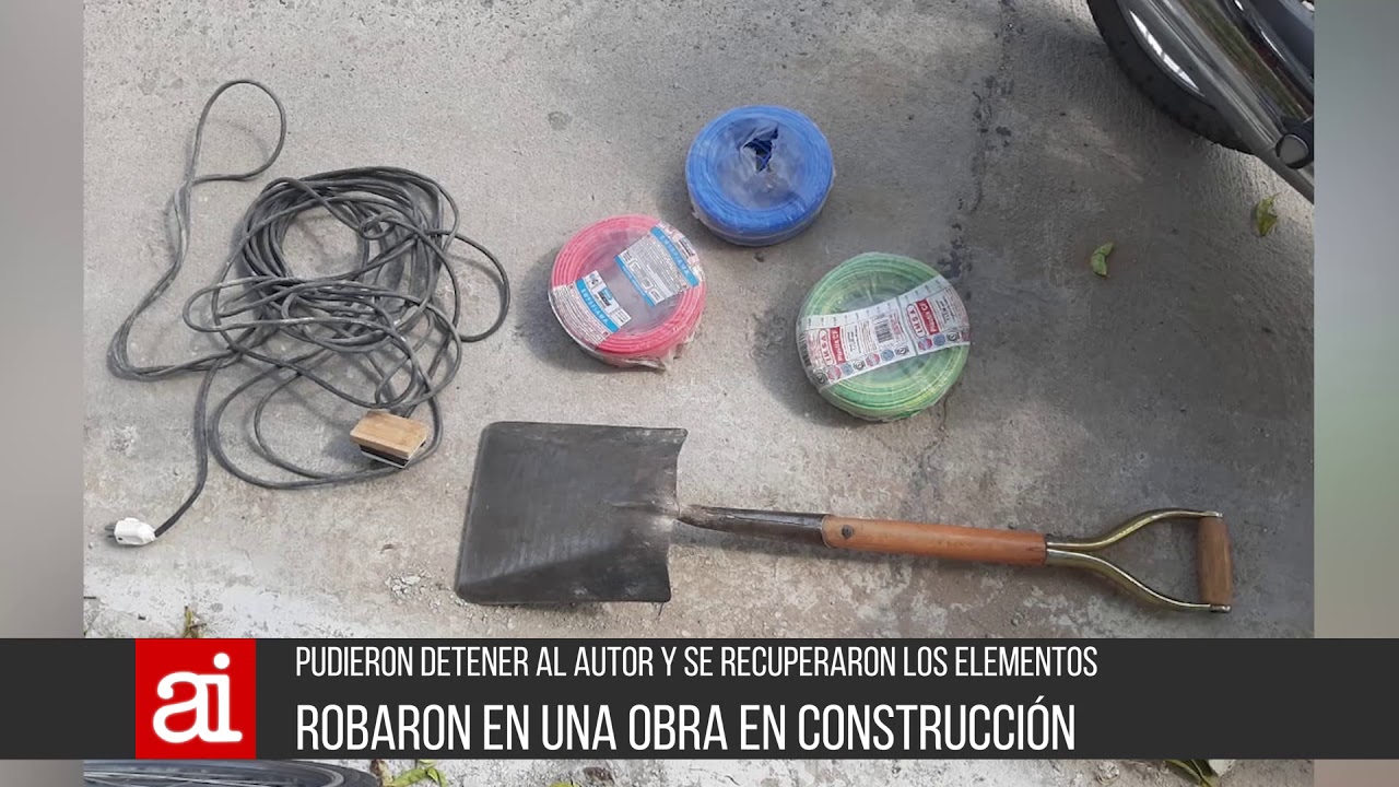 Informe policial Robo en obra en construcción YouTube Informe policial Robo en obra en construcción YouTube