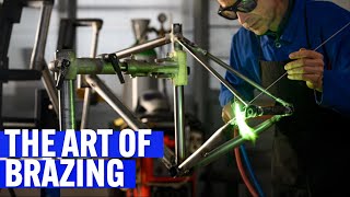 Building a STEEL BIKE FRAME: The Art of Brazing