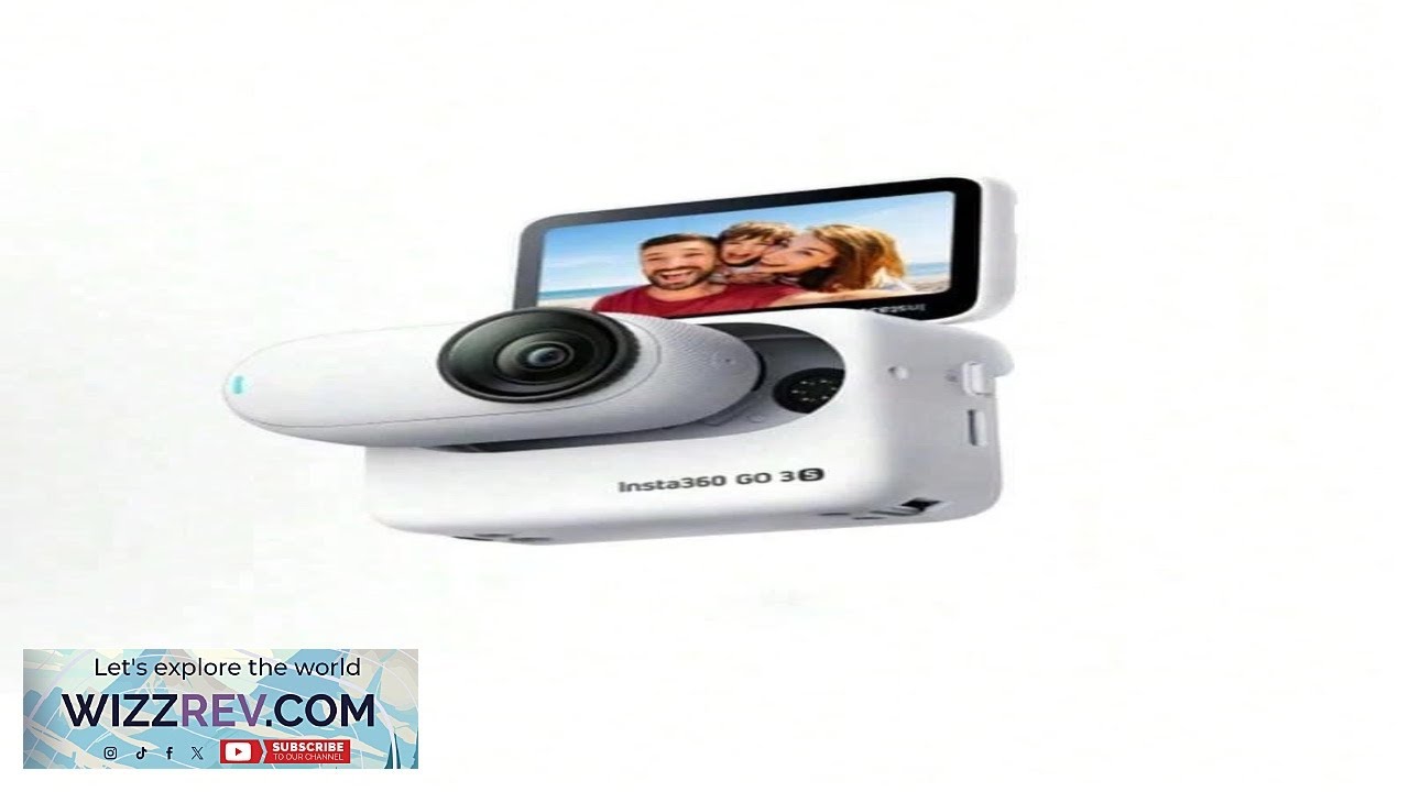 Insta360 4K Thumb Camera GO 3S IPX4 Waterproof Wide Angle FOV Horizon