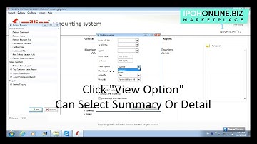 MILLION ACCOUNTING | How To View Debtor Aging | IPOHONLINE