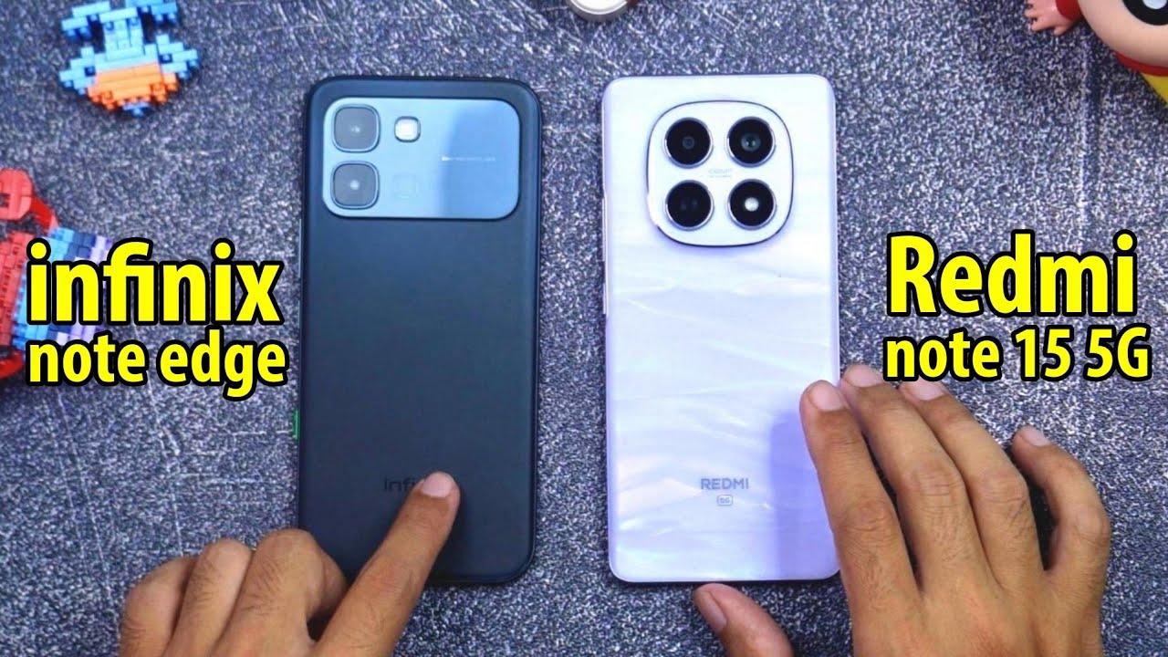 redmi note 15 5G vs Infinix note edge