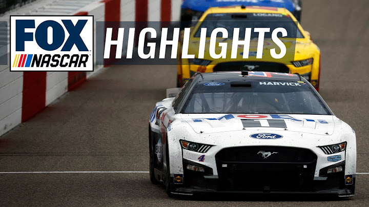 Kevin Harvick holds off late surge from Bell to win at Richmond | NASCAR ON FOX HIGHLIGHTS