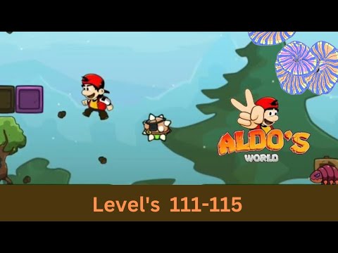 Aldo's world - Level's 111-115/Gameplay Walkthrough - YouTube