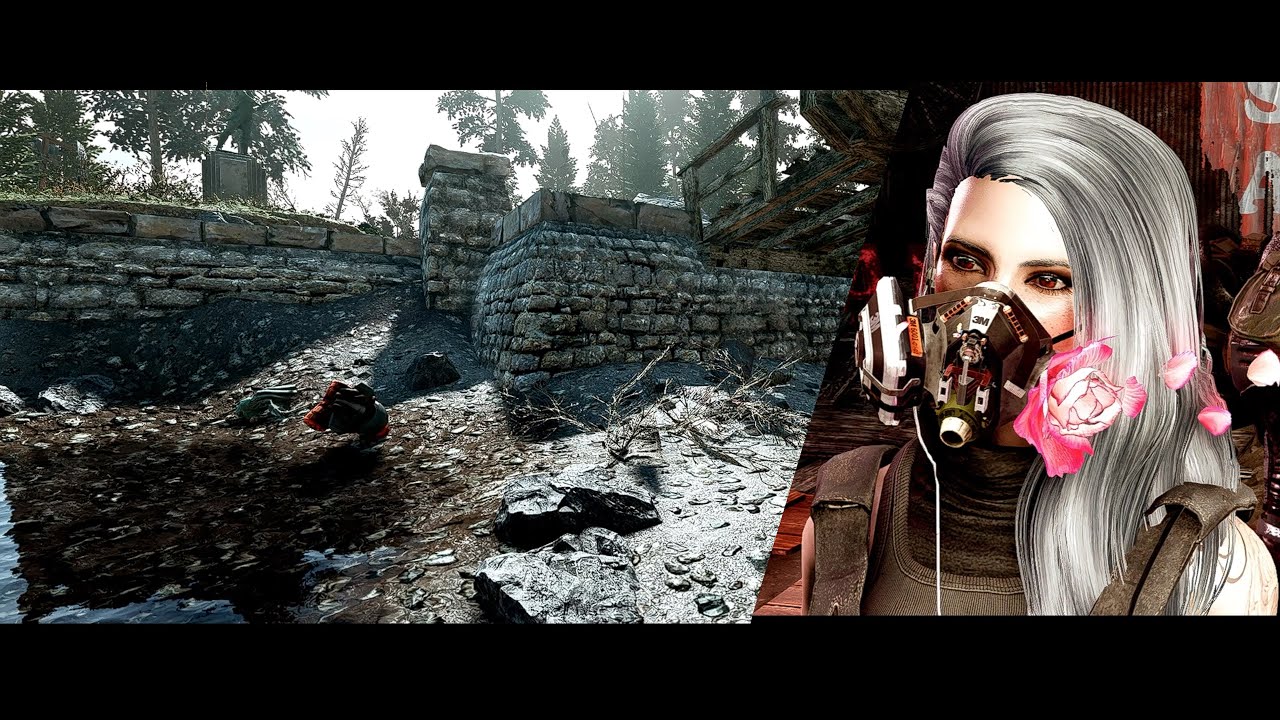 Fallout 4 Customizable Player Voice and First Parallax textures with the new ENB update