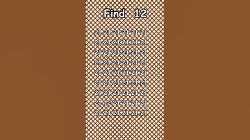 "Challenging Puzzle: Can You Find 12 from 21? | Brain Teaser Game"