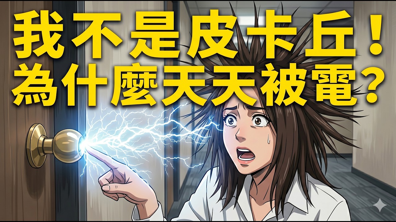 天生的皮卡丘？—— 揭開「靜電體質」背後的個體差異