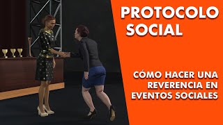 Cómo hacer una reverencia en los eventos sociales. La reverencia social una forma de saludar...