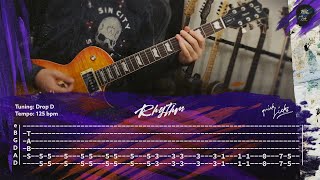 AUSLÄNDER - RAMMSTEIN - // GUITAR LESSON & Instrumental Cover - how to play - Evertune - ESP LTD