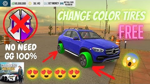 How To Change Color Tires Without game gaurdian in car parking multiplayer