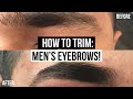 MEN'S EYEBROW GROOMING TUTORIAL *EASY GROOMING ROUTINE*  | JAIRWOO