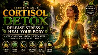 CORTISOL DETOX 🌿 Release Stress & Heal Your Body | Deep Relaxation Meditation