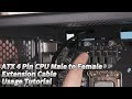 J&amp;D (2 Pack) ATX 4 Pin CPU Extension Cable – Installation Guide &amp; Tips! 📖🔌