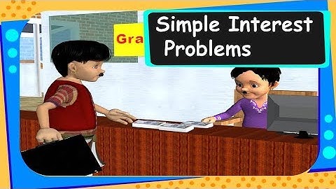 Maths-  How to solve Simple Interest problems - English