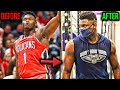 Zion Williamson loses 20 lbs and is RIPPED! Future NBA MVP?