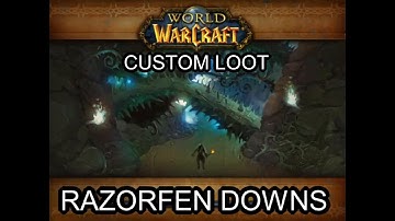 Custom loot Razorfen Downs Turtle WoW | Useful tips & tricks for new players