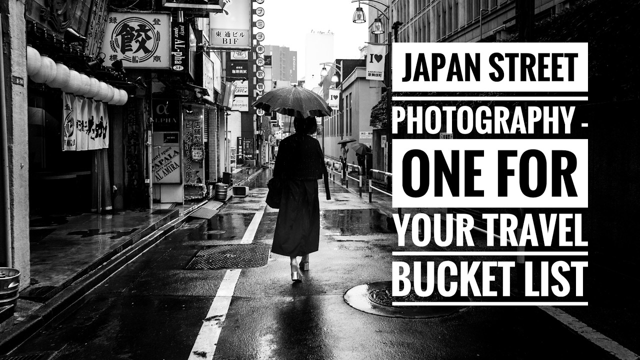 Japan Street Photography - One for the Photographers Bucket List