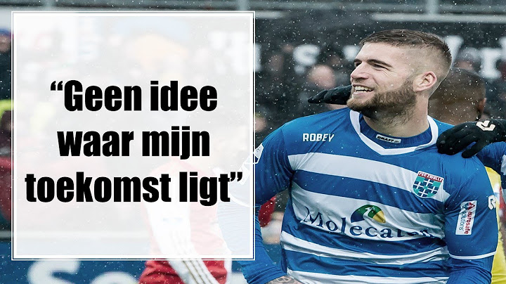 Veldwijk: 'Geen idee waar mijn toekomst ligt'