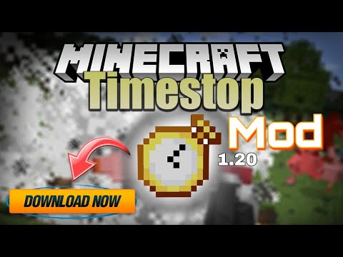 Freeze Time mod for Minecraft PE 1.0.0