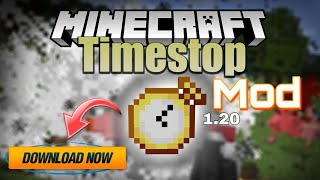 The Time Stop Mod (1.20.4 - 1.19.4 - 1.18.2 - 1.17.1) Minecraft