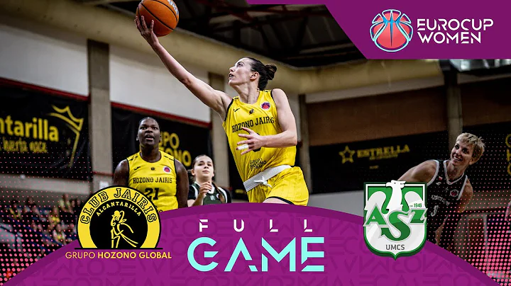 Hozono Global Jairis v AZS UMCS Lublin | Full Basketball Game | EuroCup Women 2025-26