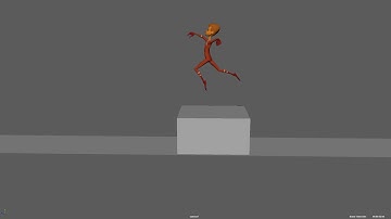Jump from obstacle animation- Stewart practice