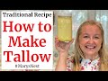 How to Render Beef Fat to Make Tallow - How to Render Suet