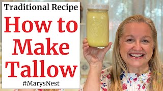 How to Render Beef Fat to Make Tallow  How to Render Suet