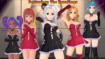 The Rainbow Rock Visual Novel Intro