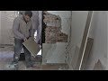 Drywall Gypsum board - cover broken wall (step by step)