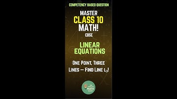 CBSE - CLASS 10 #linearequationsintwovariablesclass10 #competencybasedquestions #englishmedium