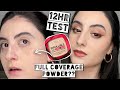 TESTING NEW LOREAL INFALLIBLE FRESH WEAR POWDER FOUNDATION | Full Coverage Powder?? 12 hr Wear Test