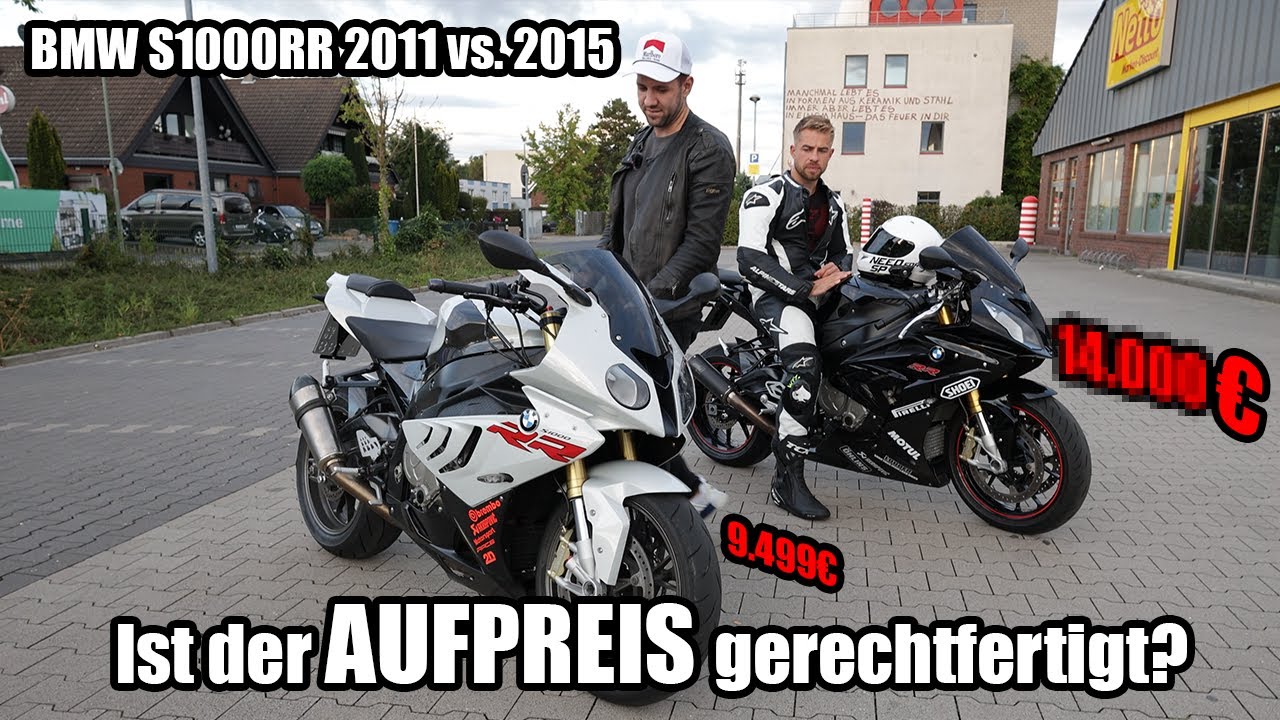 BMW S1000RR 2011 vs. 2015 - LOHNT sich der AUFPREIS?