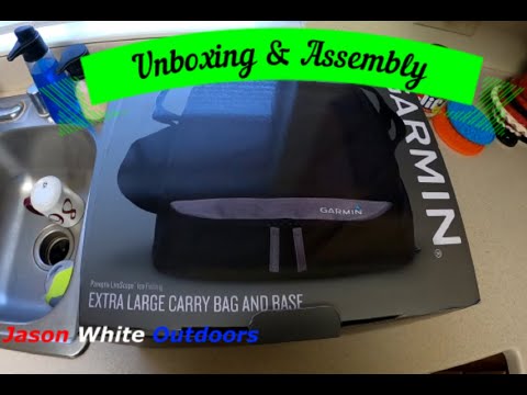 Unboxing and assembly of the Garmin extra large carry case 