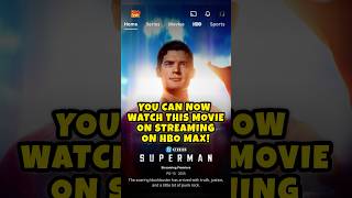 SUPERMAN IS NOW STREAMING ON HBO MAX JAMES GUNN’S SUMMER BLOCKBUSTER COMES HOME #Superman #DCstudios
