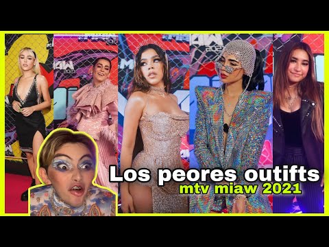 Los peor vestidos de los MTV Miaw 2021... | Damian Cervantes