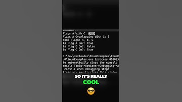 When using flag enums in CSharp, did you know...