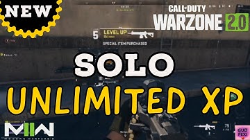 *NEW* FASTEST SOLO WEAPON XP METHOD! EASY MAX WEAPON EXPLOIT! MW2/WARZONE 2.0 GLITCHES\EXPLOITS