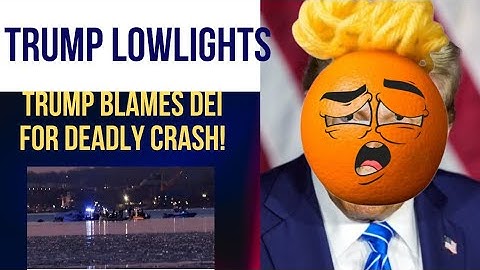 Trump's Controversial Claims: DEI Blamed for Tragic Plane Crash in Unhinged Press Conference