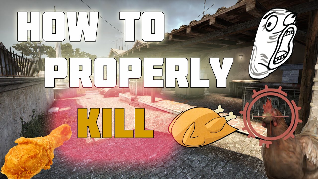 CS:GO HOW TO PROPERLY KILL CHICKENS IN CSGO ?? !! - YouTube