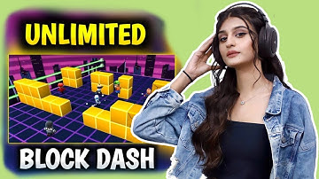 0.41.1 UNLIMITED BLOCK DASH - Stumble Guys LIVE: I create a code in Block Dash & bot bash 0.41.1