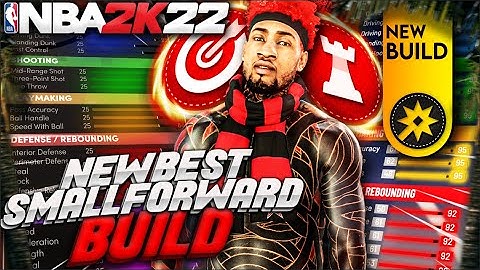 THIS NEW 6’7 SMALL FORWARD BUILD IS GAMEBREAKING! HOW TO MAKE THE BEST SMALL FORWARD BUILD IN 2K22!!