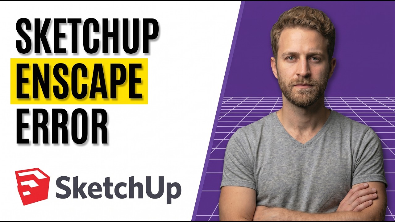 SketchUp Error Starting Enscape (Easy Fix Guide) - YouTube